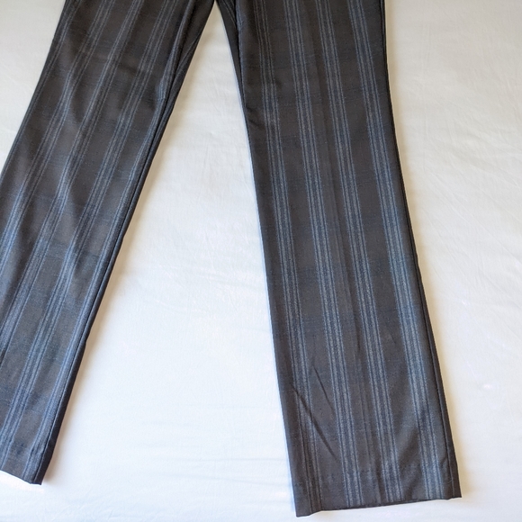 Worthington Modern Fit Straight Leg Trouser Pants with Stripes Women's Size 8 - Picture 3 of 11